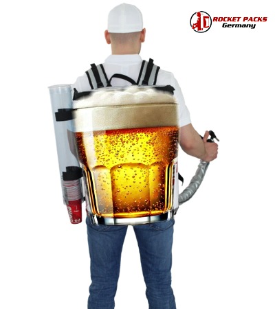Ein mobiler Bierverkäufer auf der Craft Brewers Conference & BrewExpo, der eine bunte Auswahl an handwerklich gebrauten Bieren anbietet