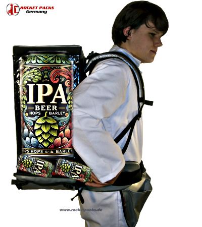 ����️ Citymarketing Fullservice: Tragbare Bierzapfanlage mieten ��✨ Auf diesem Bild sieht man eine innovative Citymarketing-Kampagne, bei der eine tragbare Bierzapfanlage gemietet und im Einsatz gezeigt wird. Die Bierzapfanlage ist auf einem eleganten, mobilen Wagen montiert, der leicht durch die Straßen geschoben werden kann ��. Sie ist aus hochwertigem Edelstahl gefertigt und trägt das Logo der beworbenen Biermarke, was sie sofort erkennbar macht. Auf der Vorderseite der Zapfanlage befindet sich ein gut sichtbarer Zapfhahn, der es ermöglicht, frisch gezapftes Bier schnell und effizient auszugeben ��. Die Anlage ist mit bunten Lichtern dekoriert, die eine einladende und festliche Atmosphäre schaffen ��✨. Hinter der Bierzapfanlage stehen freundliche Mitarbeiter in einheitlichen T-Shirts und Kappen, die das Branding der Biermarke tragen und fröhlich mit den Besuchern interagieren ����. Die Stimmung auf der Straße ist lebhaft und ausgelassen, mit zahlreichen Passanten, die sich um die mobile Bierzapfanlage versammeln, um das frisch gezapfte Bier zu probieren und die festliche Atmosphäre zu genießen ����. Im Hintergrund sind bunte Stände und Verkaufsstände zu sehen, die verschiedene Snacks und Getränke anbieten ����. Über der Szene hängen Girlanden und Lichterketten, die die Straße in ein warmes, einladendes Licht tauchen ��. Die mobile Bierzapfanlage ist ein Highlight der Citymarketing-Kampagne und zieht viele neugierige Blicke auf sich. Die Besucher schätzen die bequeme Möglichkeit, kühles Bier direkt vor Ort zu genießen, ohne lange anstehen zu müssen. Einige machen Fotos von sich mit den Biergläsern in der Hand, während sie fröhlich lachen und sich unterhalten ����